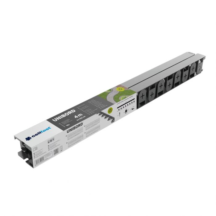 Бордюр садовий Cellfast UNIBORD, 4.5смх4м, 12 анкерів
