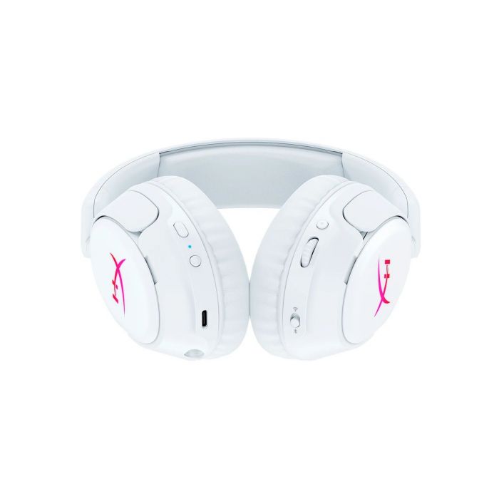 Гарнітура ігрова HyperX Cloud Flight 2, WL/USB-A/USB-C, білий