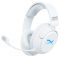 Гарнітура ігрова HyperX Cloud Flight 2, WL/USB-A/USB-C, білий