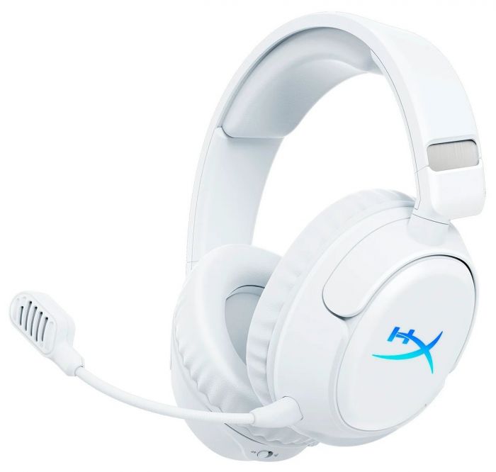 Гарнітура ігрова HyperX Cloud Flight 2, WL/USB-A/USB-C, білий