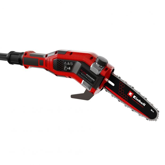 Кущоріз-висоторіз телескопічний акумуляторний Einhell Professional GP-LC 18/20 Li T BL + GP-HH 18/50 Li T BL 18В - набір з 2 насадок: кущоріз 550мм і пилка 200мм 5.93кг без АКБ та ЗП
