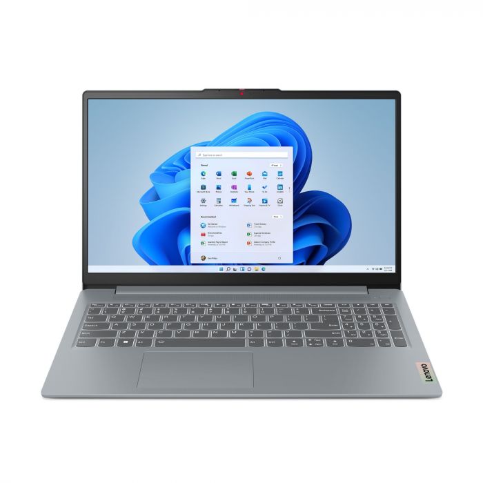 Ноутбук Lenovo IdeaPad Slim 3-15AMN8 15.6" FHD IPS AG, AMD R5-40, 16GB, F512GB, UMA, DOS, сірий