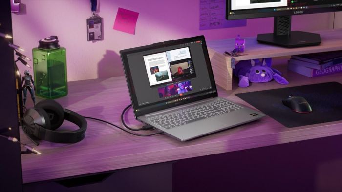 Ноутбук Lenovo LOQ-15ARP10E 15.6" FHD IPS AG, AMD R7-170, 16GB, F512GB, NVD3050-6, DOS, сірий