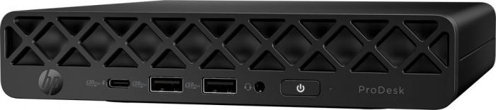 Комп'ютер персональний неттоп HP ProDesk 4-G1i Mini, Intel U5-225T, 16GB, F512GB, UMA, WiFi, кл+м, 3р, Win11P