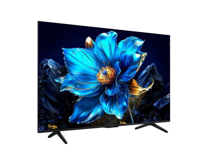 Телевізор 55" TCL QLED 4K 60Hz Smart Google TV Black