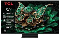 Телевізор 50" TCL MiniLED 4K 144Hz Smart Google TV Black