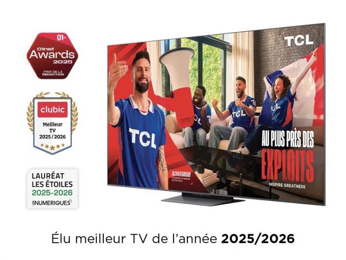 Телевізор 65" TCL MiniLED 4K 144Hz Smart Google TV Titan Bang & Olufsen sound