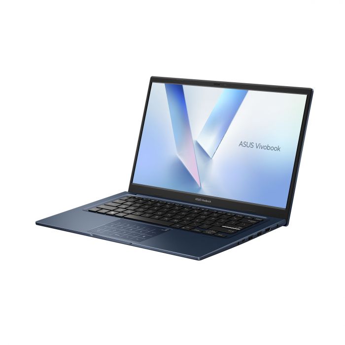 Ноутбук ASUS Vivobook 14 X1404VA-EB1527 14" FHD IPS, Intel 3 100U, 16GB, F512GB, UMA, NoOS, Блакитний