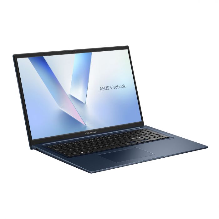 Ноутбук ASUS Vivobook 17 X1704MA-AU010 17.3" FHD IPS, Intel 5 320, 16GB, F512GB, UMA, NoOS, Блакитний