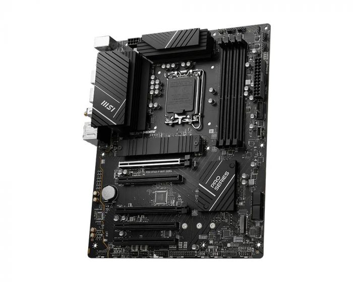 Материнcька плата MSI PRO B760-P WIFI DDR4 s1700 B760 4xDDR4 M.2 HDMI DP ATX
