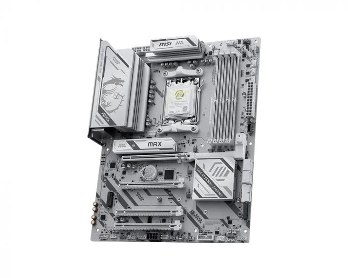 Материнcька плата MSI MAG B850 GAMING PLUS MAX WIFI sAM5 B850 4xDDR5 M.2 DP Wi-Fi BT ATX
