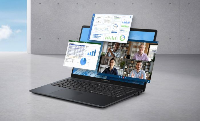Ноутбук ASUS Expertbook B1 B1503CVA-S79096 15.6" FHD, Intel 7 150U, 16GB, F512GB, UMA, NoOS, Сірий