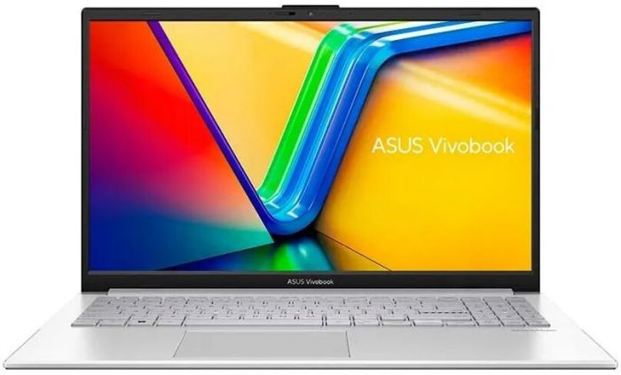 Ноутбук ASUS Vivobook GO 15 E1504FA-BQ2836 15.6" FHD IPS, AMD R5 40, 8GB, F512GB, UMA, NoOS, Сріблястий