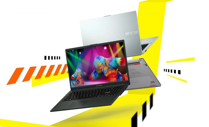 Ноутбук ASUS Vivobook GO 15 E1504FA-BQ2836 15.6" FHD IPS, AMD R5 40, 8GB, F512GB, UMA, NoOS, Сріблястий