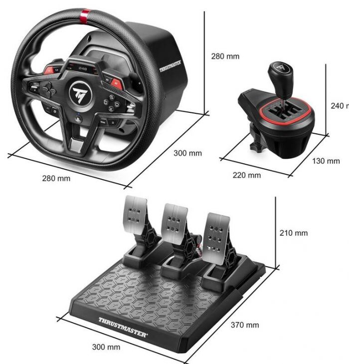 Комплект Thrustmaster T248R SHIFTER PACK PC/PS5/PS4
