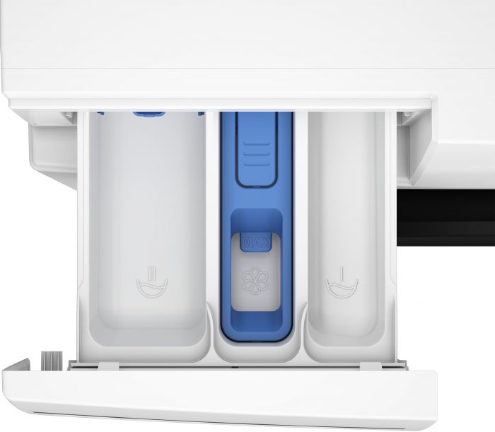 Пральна машина Beko фронтальна, 8кг, 1200, A, 50см, дисплей, інвертор, пара, білий