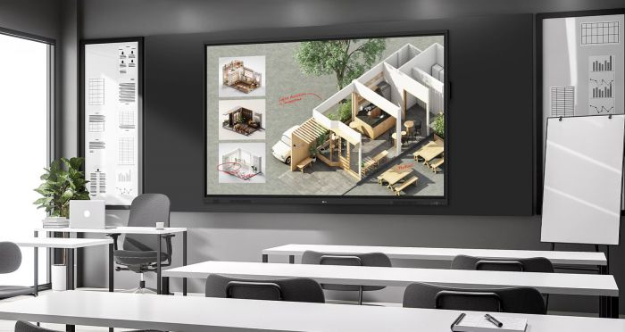 Дисплей інтерактивний 75" LG CreateBoard 75TR3DQ UHD 400nit 16/7 Android WiFi
