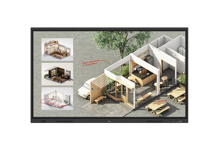 Дисплей інтерактивний 75" LG CreateBoard 75TR3DQ UHD 400nit 16/7 Android WiFi