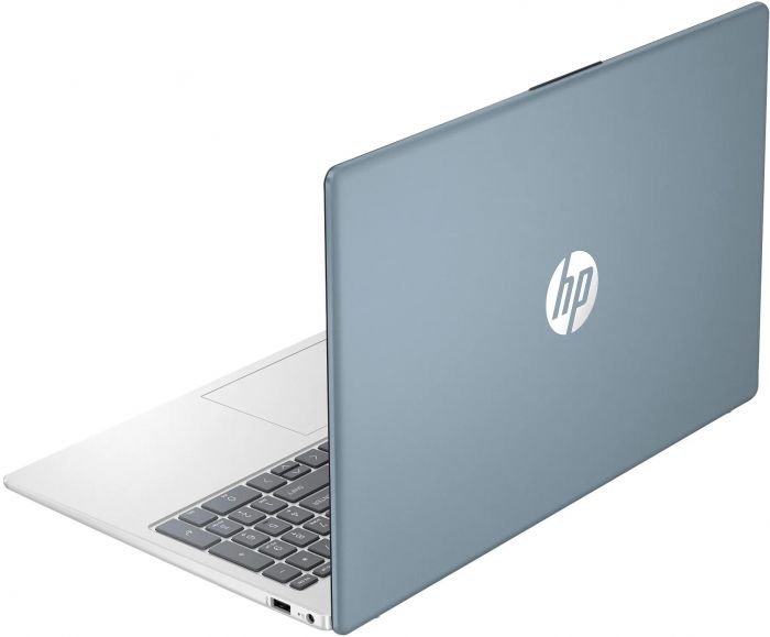 Ноутбук HP 15-fc0251ua 15.6" FHD IPS AG, R3-7320U, 8GB, F512GB, UMA, DOS, блакитний