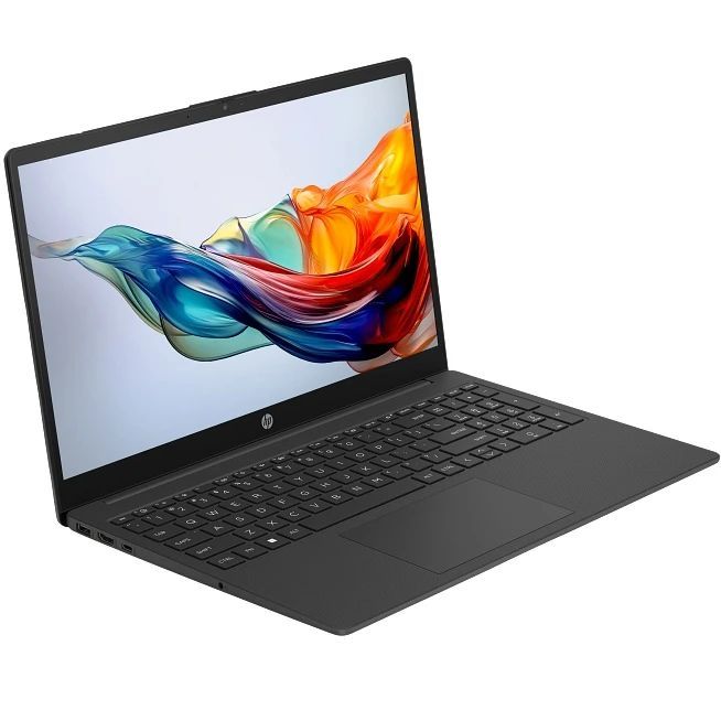 Ноутбук HP 15-fc0254ua 15.6" FHD IPS AG, R3-7320U, 8GB, F512GB, UMA, DOS, чорний