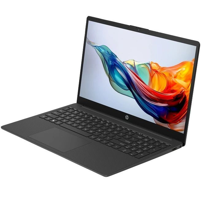 Ноутбук HP 15-fc0254ua 15.6" FHD IPS AG, R3-7320U, 8GB, F512GB, UMA, DOS, чорний