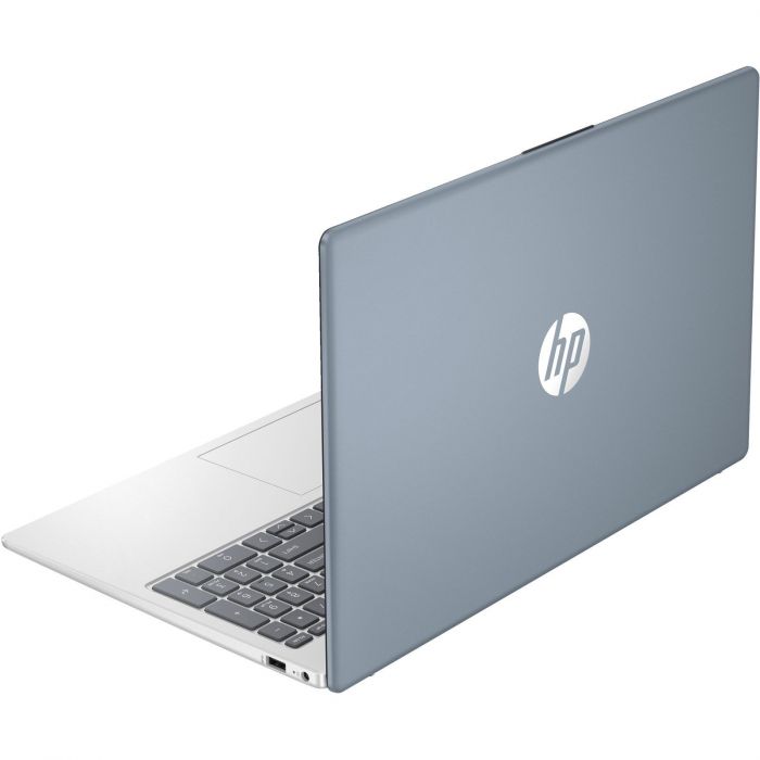 Ноутбук HP 15-fd1087ua 15.6" FHD IPS AG, C3-100U, 8GB, F512GB, UMA, DOS, блакитний