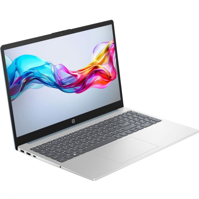Ноутбук HP 15-fd1087ua 15.6" FHD IPS AG, C3-100U, 8GB, F512GB, UMA, DOS, блакитний