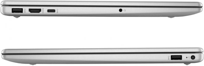 Ноутбук HP 15-fd1089ua 15.6" FHD IPS AG, C3-100U, 8GB, F512GB, UMA, DOS, сріблястий