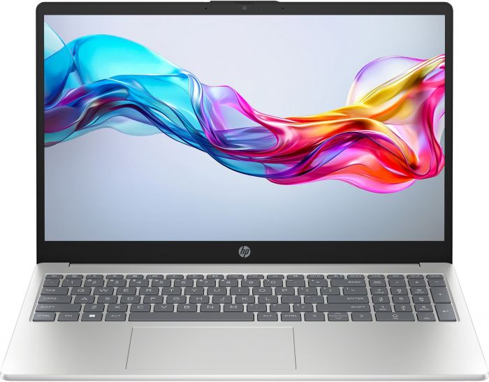 Ноутбук HP 15-fd1089ua 15.6" FHD IPS AG, C3-100U, 8GB, F512GB, UMA, DOS, сріблястий