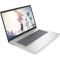 Ноутбук HP 17-cn3041ua 17.3" FHD IPS AG, N200, 8GB, F512GB, UMA, DOS, сріблястий
