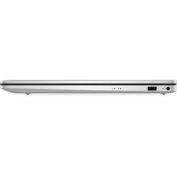Ноутбук HP 17-cn3041ua 17.3" FHD IPS AG, N200, 8GB, F512GB, UMA, DOS, сріблястий