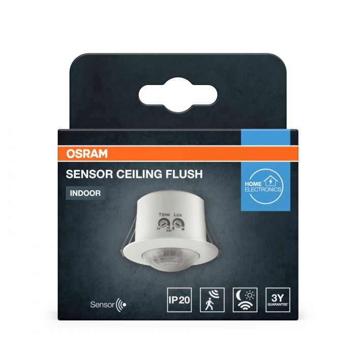 Датчик руху OSRAM SENSOR CEILING FLUSH IP20 білий