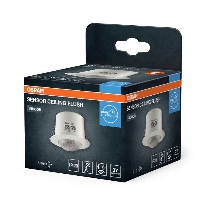 Датчик руху OSRAM SENSOR CEILING FLUSH IP20 білий