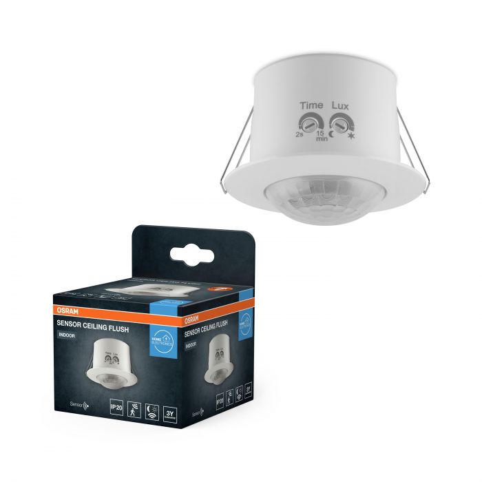 Датчик руху OSRAM SENSOR CEILING FLUSH IP20 білий