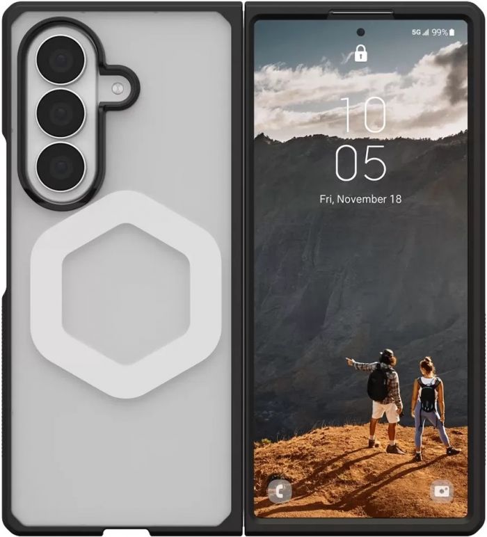 Чохол UAG для Samsung Galaxy Z Fold 8 Ultra, Mouve with Magnet, Ice
