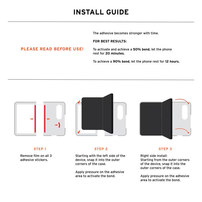Чохол UAG для Samsung Galaxy Z Fold 8, Mouve with Magnet, Ash