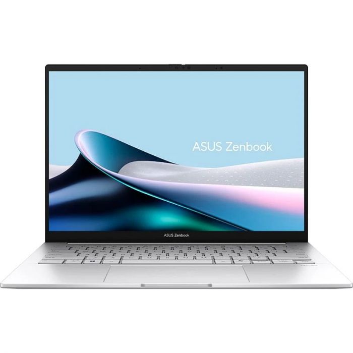 Ноутбук ASUS Zenbook 14 UX3405CA-QL291 14" WUXGA Touch OLED, Intel Ultra 9 285H, 32GB, F1TB, UMA, NoOS, Сріблястий