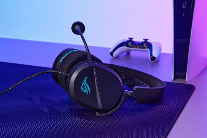 Гарнітура ігрова ASUS ROG Pelta Core USB-C, RGB, чорний