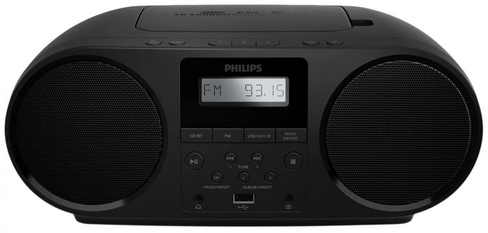 Магнітола Philips TAZ5000 4W, BT 5.4, FM, MP3-CD, USB