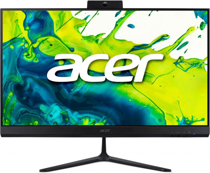 Комп'ютер персональний моноблок Acer Aspire C24-2G 23.8" FHD, AMD R5-7430U, 16GB, F512GB, UMA, WiFi, кл+м, Lin, чорний