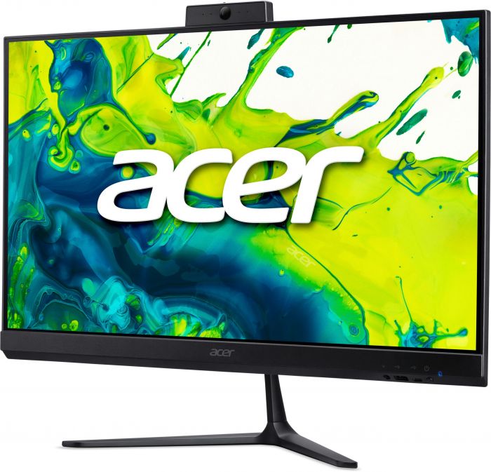 Комп'ютер персональний моноблок Acer Aspire C24-2G 23.8" FHD, AMD R5-7430U, 16GB, F512GB, UMA, WiFi, кл+м, Lin, чорний