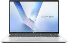 Ноутбук ASUS Vivobook 16 X1607AA-MB010W 16" WUXGA IPS, Intel Ultra 5 325, 16GB, F512GB, UMA, Win11, Сріблястий