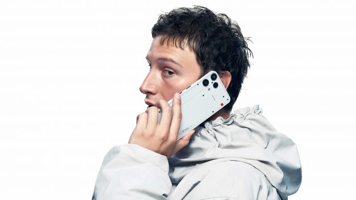 Смартфон Nothing Phone (3a) Lite 5G 6.77" 8/128ГБ, 2SIM, 5000мА•год, білий