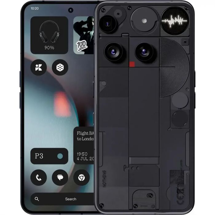 Смартфон Nothing Phone (3) 5G 6.67" 12/256ГБ, 2SIM, 5150мА•год, чорний
