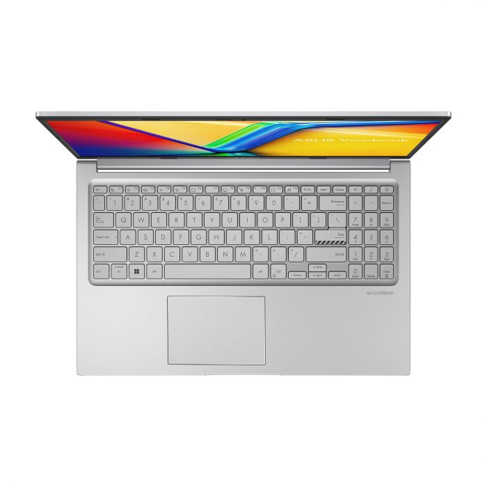 Ноутбук ASUS Vivobook 15 X1504MA-BQ105 15.6" FHD IPS, Intel 3 304, 16GB, F512GB, UMA, noOS, Сріблястий