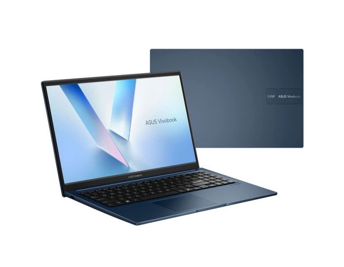 Ноутбук ASUS Vivobook 15 X1504MA-BQ137 15.6" FHD IPS, Intel 3 304, 8GB, F512GB, UMA, noOS, Блакитний