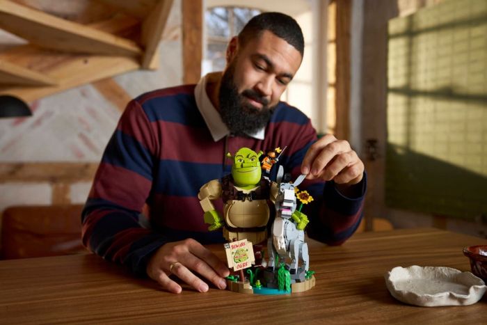 Конструктор LEGO Shrek Шрек, Віслюк і Кіт в чоботях