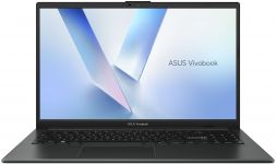 Ноутбук ASUS Vivobook GO 15 E1504TA-BQ315 15.6" FHD IPS, Intel N150, 8GB, F256GB, UMA, NoOS, Чорний