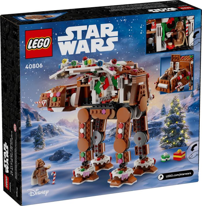 Конструктор LEGO Пряниковий крокохід AT-AT