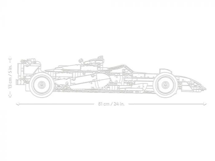 Конструктор LEGO Technic Автомобіль McLaren MCL39 F1